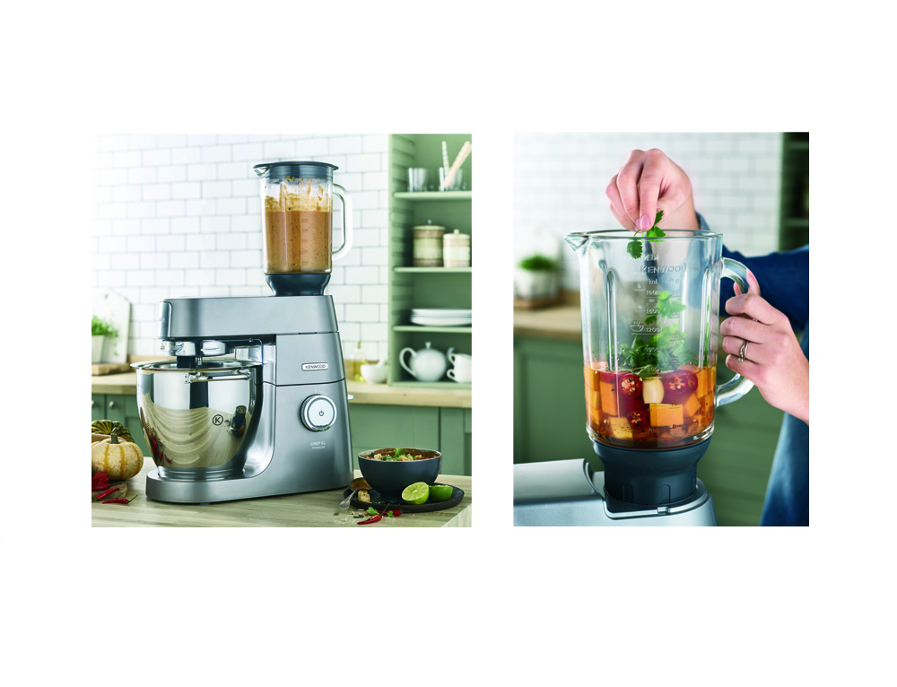 Küchenmaschinen und Zubehör: Hochleistungsmixer mit robustem Mixbehälter, ideal für kreative Rezepte und effizientes Kochen.
