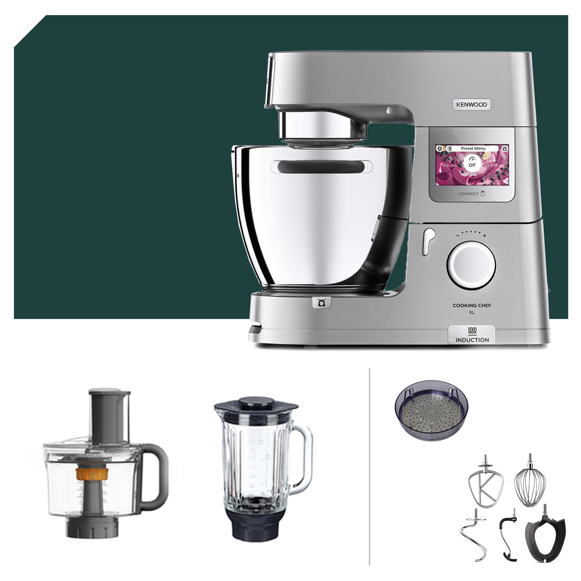 Starter-Paket Kenwood KCL 95 Cooking Chef XL Connect