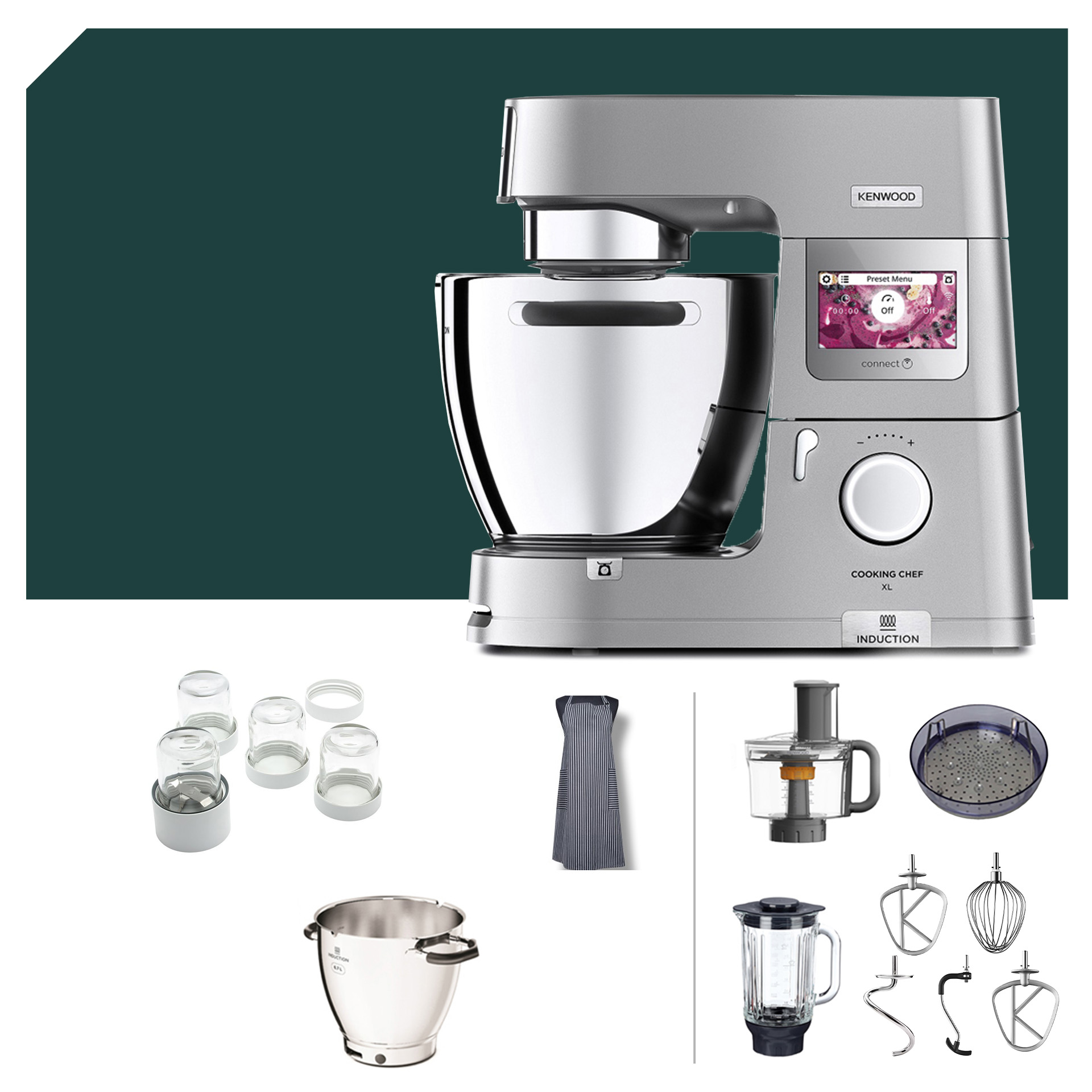 Zusatzschüssel-Paket Kenwood KCL 95 Cooking Chef XL Connect