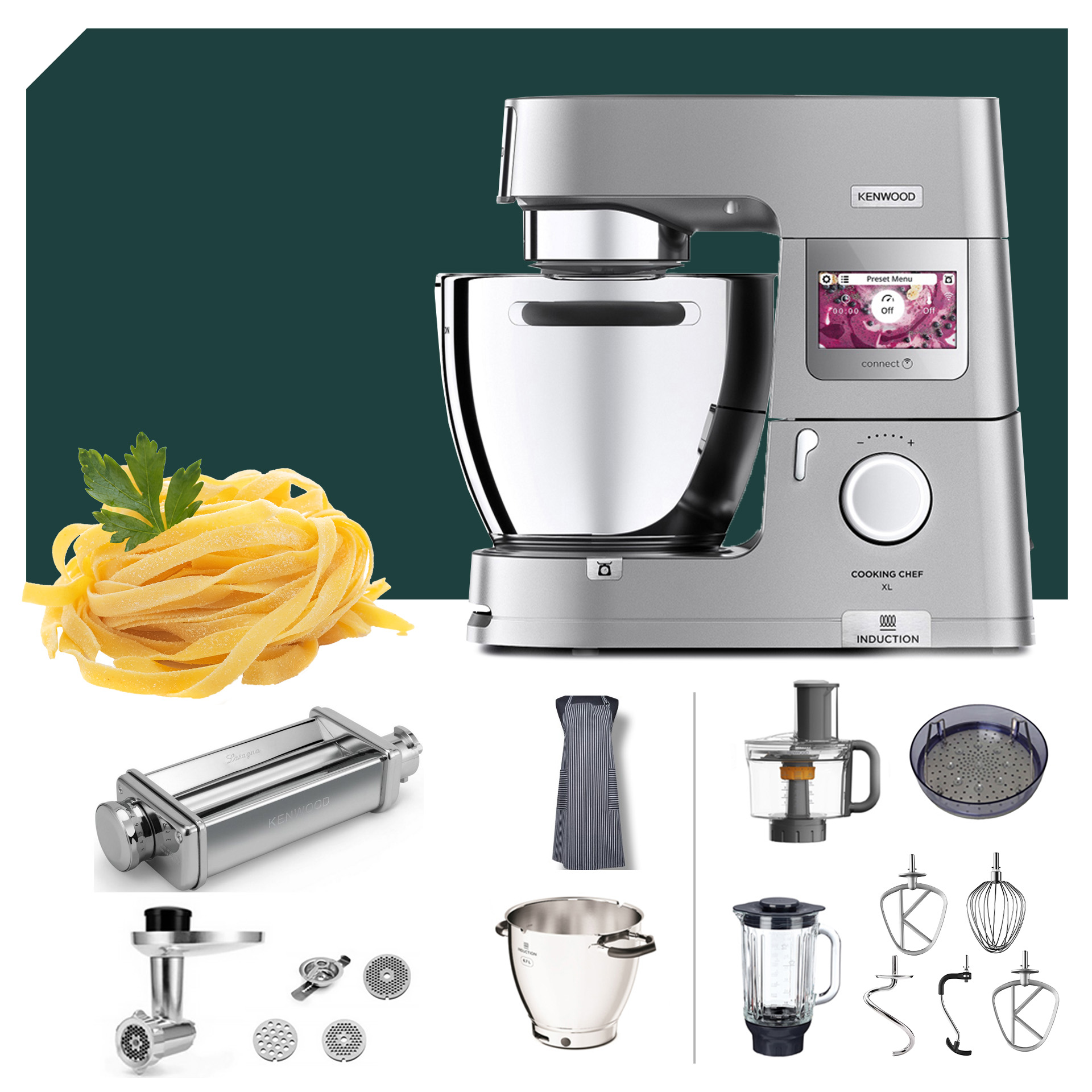 Pasta-Paket Kenwood KCL 95 Cooking Chef XL Connect