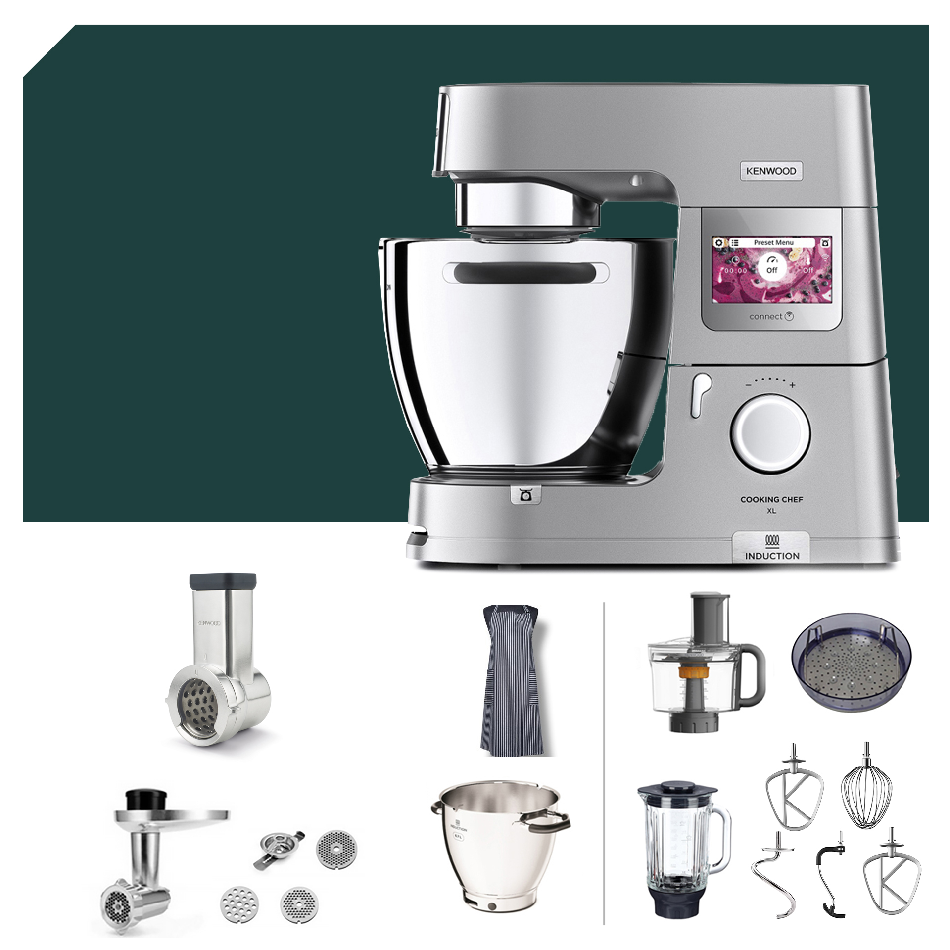 Reiben-Paket Kenwood KCL 95 Cooking Chef XL Connect