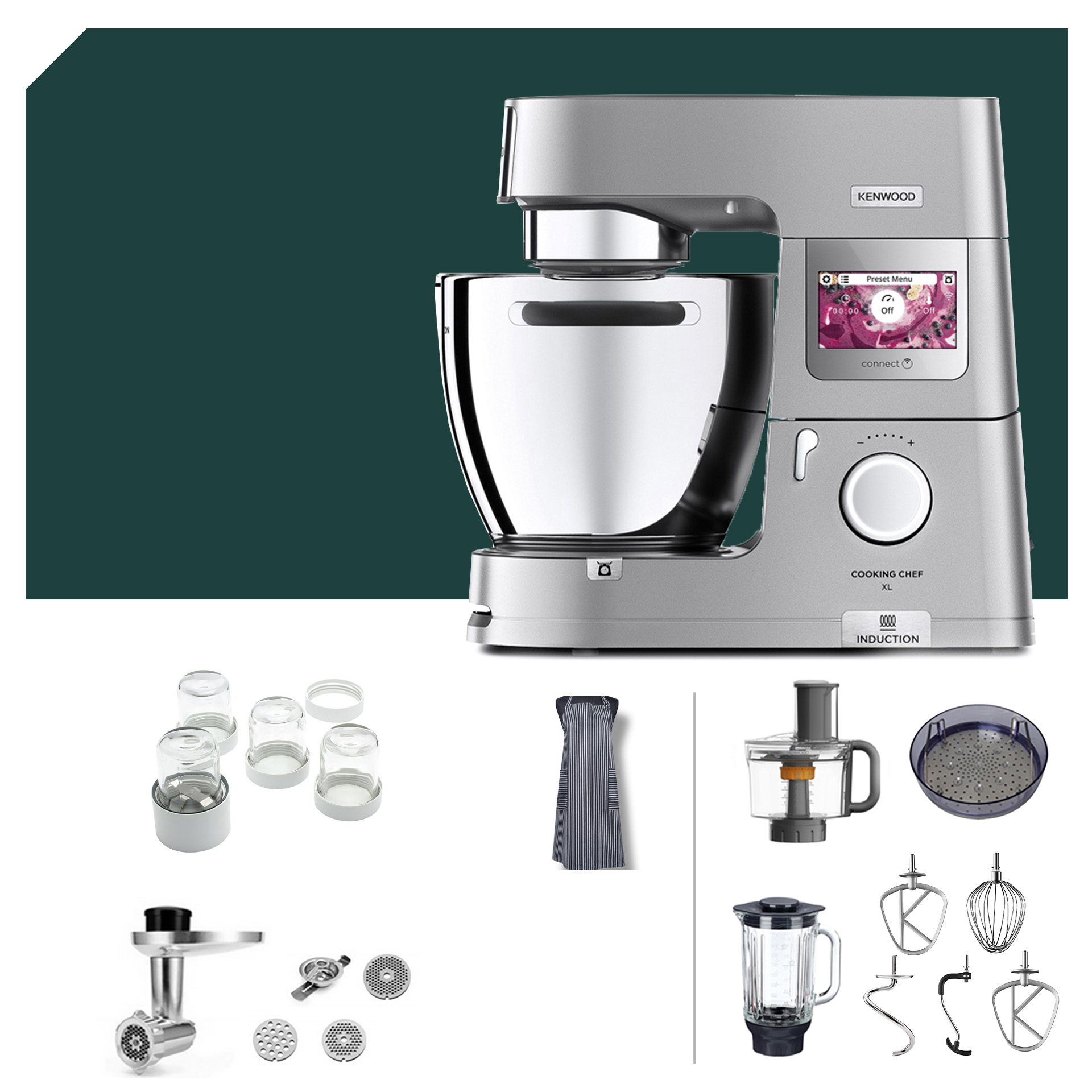 Winter-Paket Kenwood KCL 95 Cooking Chef XL Connect